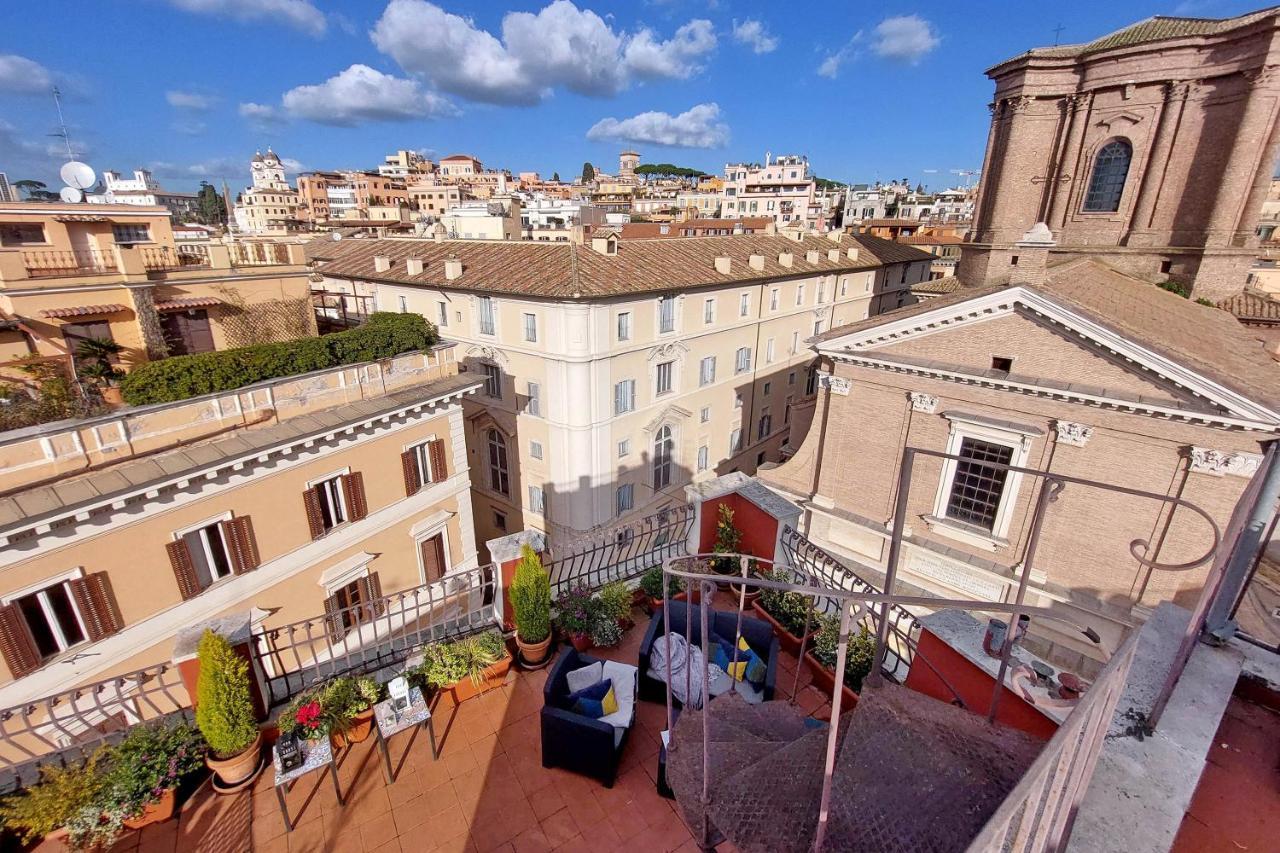 Spagna Penthouse Rome Bagian luar foto