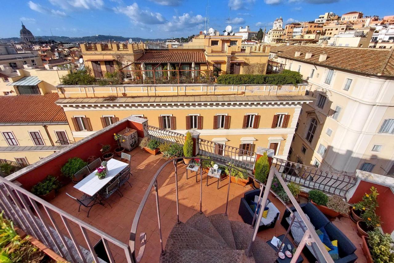 Spagna Penthouse Rome Bagian luar foto