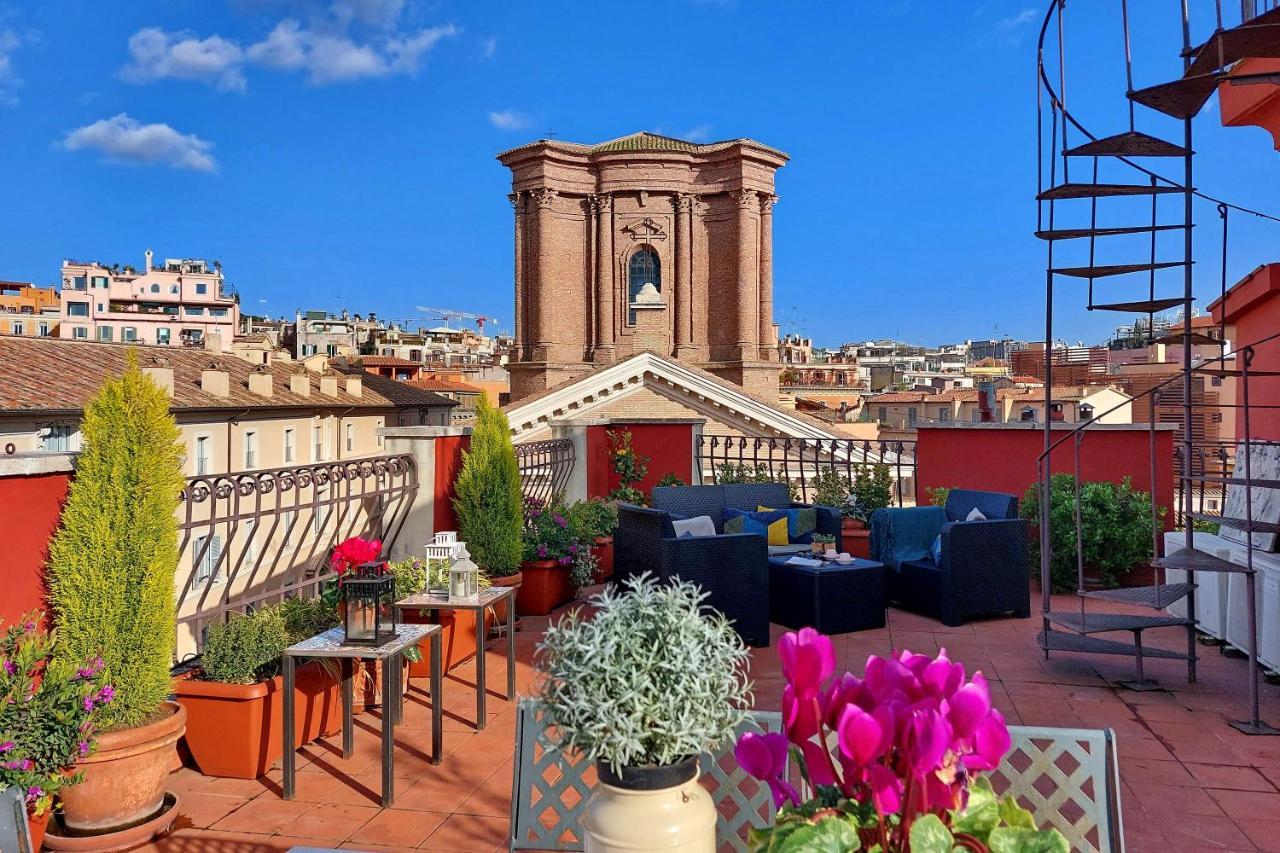 Spagna Penthouse Rome Bagian luar foto