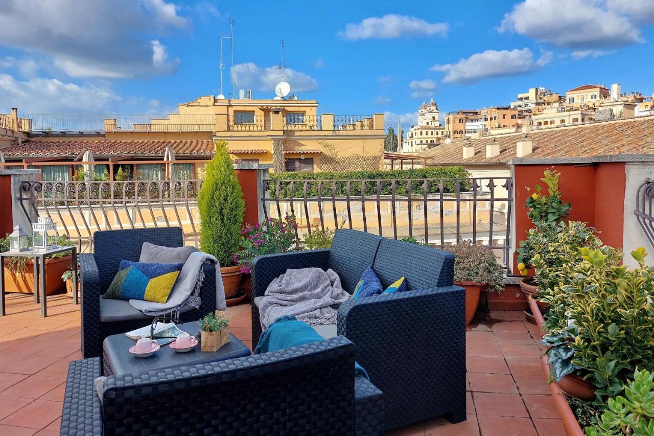 Spagna Penthouse Rome Bagian luar foto