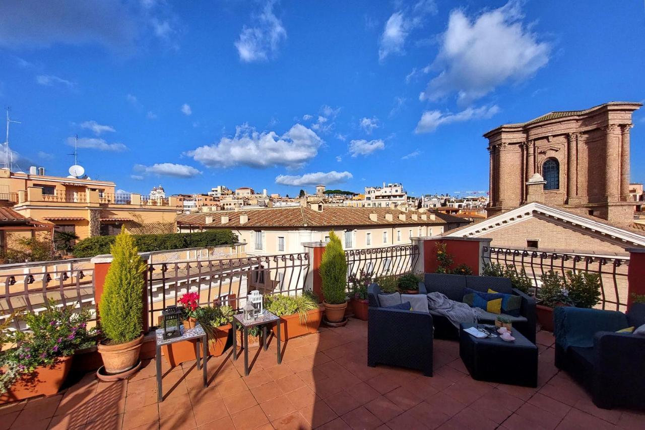 Spagna Penthouse Rome Bagian luar foto